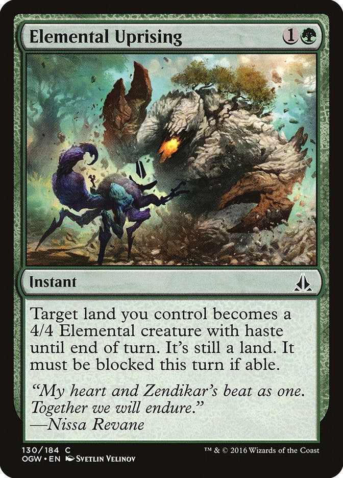 Image for Elemental Uprising (130) - Magic: The Gathering