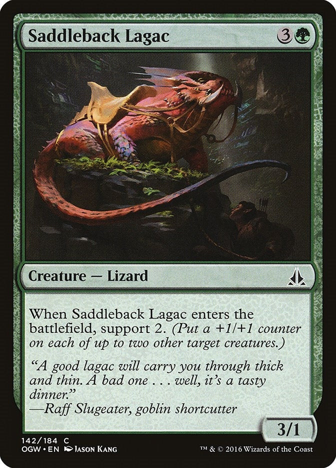 Image for Saddleback Lagac (142) - Magic: The Gathering