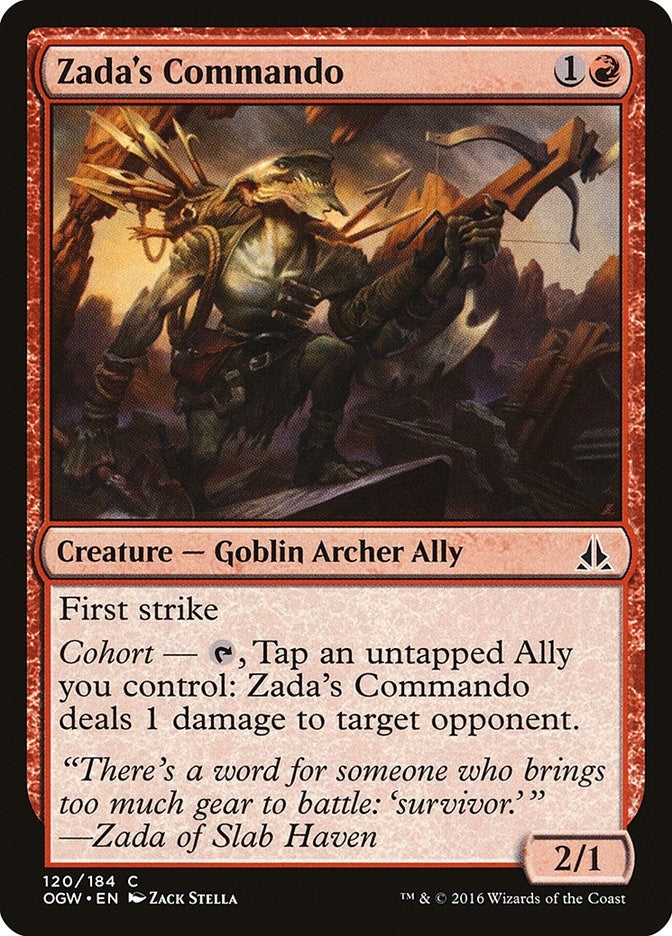 Image for Zada's Commando (120) - Magic: The Gathering