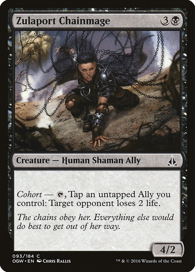 Image for Zulaport Chainmage (93) - Magic: The Gathering