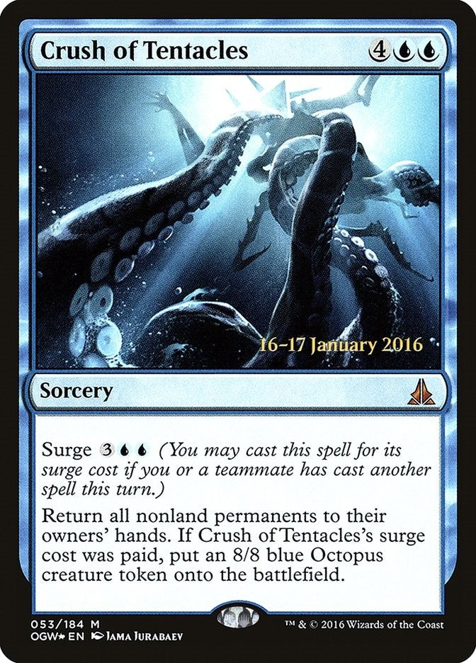Image for Crush of Tentacles (53) - Magic: The Gathering