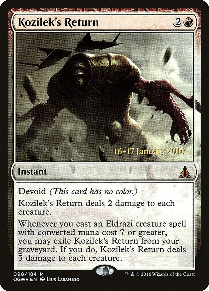 Image for Kozilek's Return (98) - Magic: The Gathering