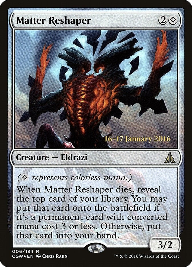 Image for Matter Reshaper (6) - Magic: The Gathering