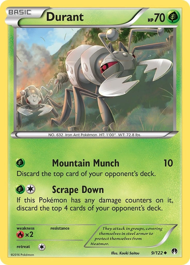 Image for Durant (9/122) (BKP) - Pokemon