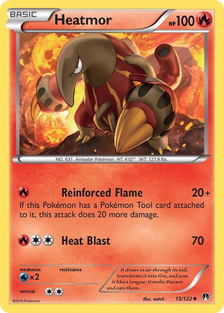 Image for Heatmor (15/122) (BKP) - Pokemon