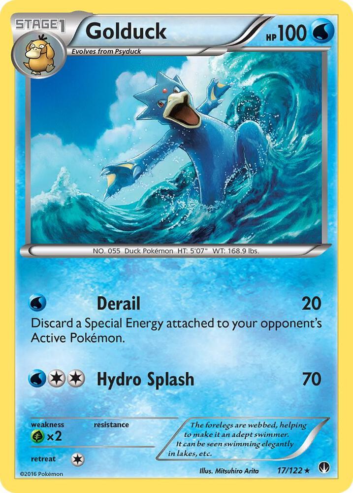 Image for Golduck (17/122) (BKP) - Pokemon