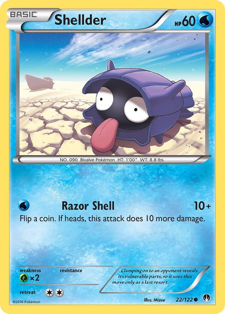 Shellder (22) (22/122) (BKP)