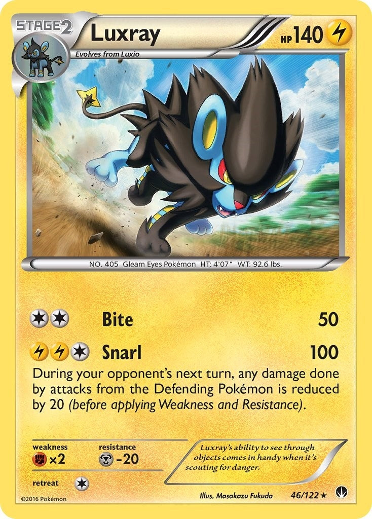Image for Luxray (46/122) (BKP) - Pokemon
