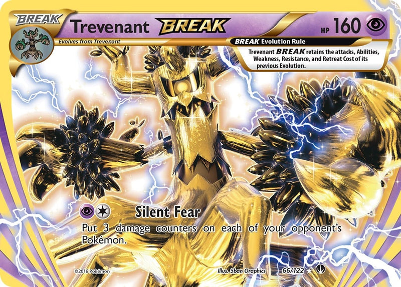 Image for Trevenant BREAK (66/122) (BKP) - Pokemon