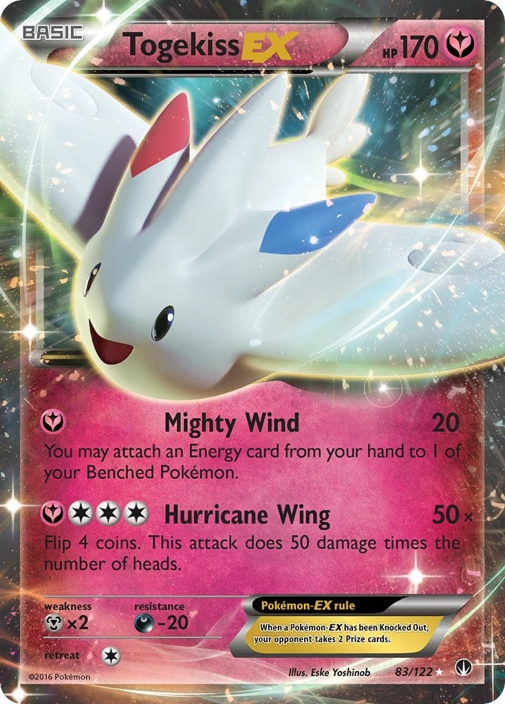 Image for Togekiss EX (83/122) (BKP) - Pokemon