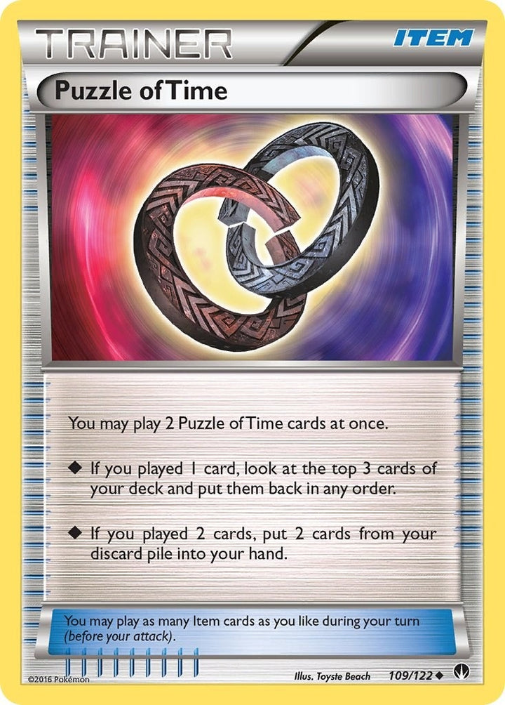 Image for Puzzle of Time (109/122) (BKP) - Pokemon