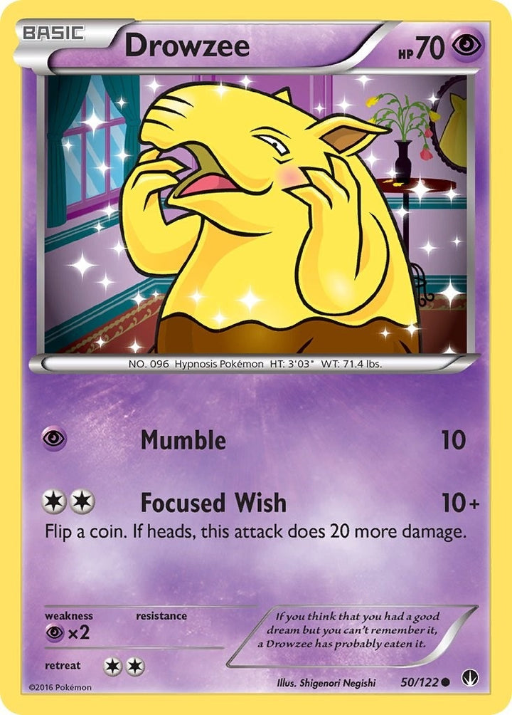 Image for Drowzee (50/122) (BKP) - Pokemon