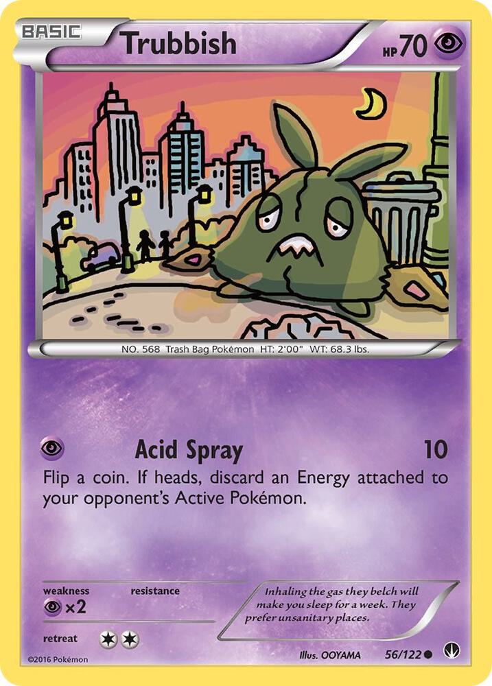 Image for Trubbish (56/122) (BKP) - Pokemon