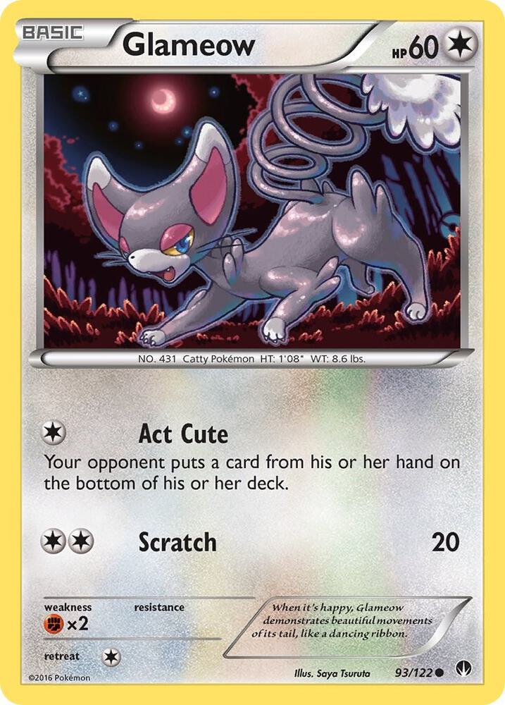 Glameow (93/122) (BKP)