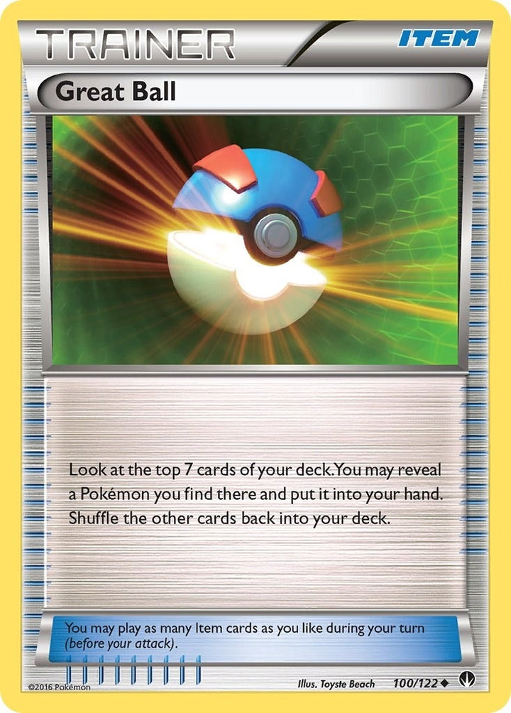 Image for Great Ball (100/122) (BKP) - Pokemon