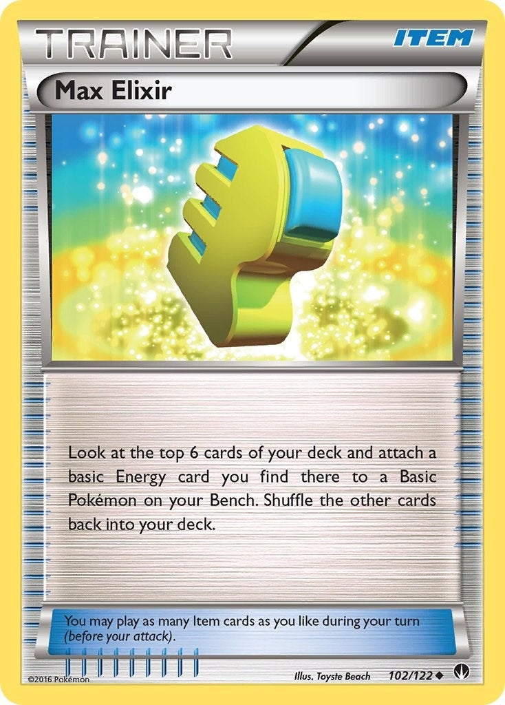 Image for Max Elixir (102/122) (BKP) - Pokemon