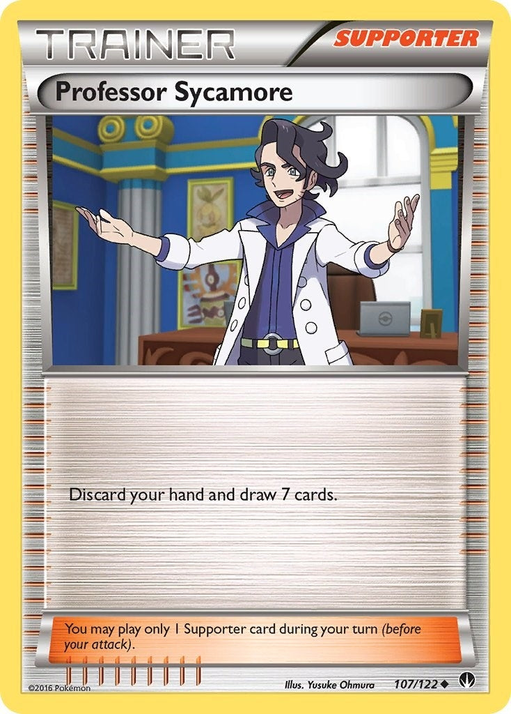Image for Professor Sycamore (107/122) (BKP) - Pokemon
