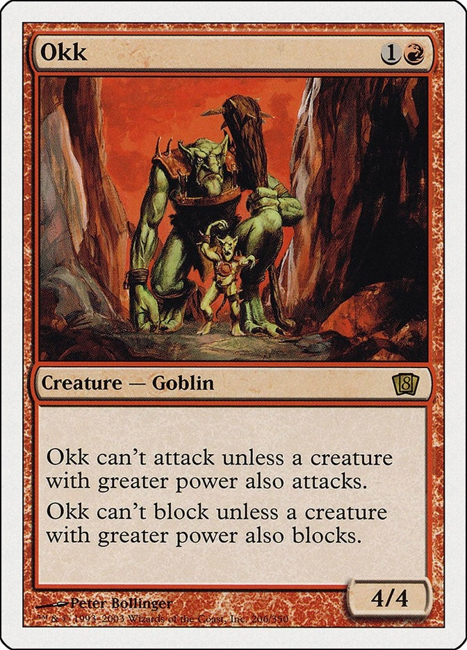 Image for Okk (206) - Magic: The Gathering