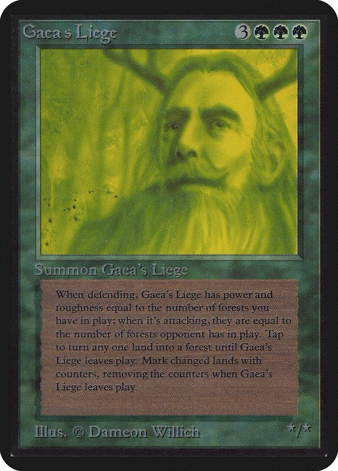 Image for Gaea's Liege - Magic: The Gathering