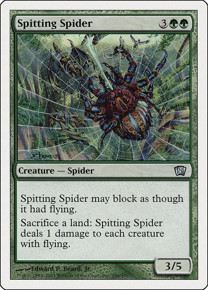 Image for Spitting Spider (280) - Magic: The Gathering