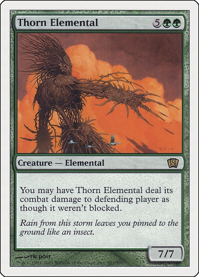 Image for Thorn Elemental (283) - Magic: The Gathering