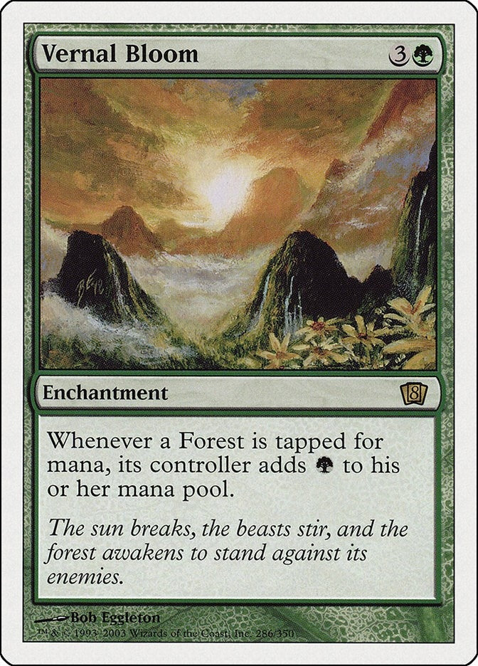 Image for Vernal Bloom (286) - Magic: The Gathering