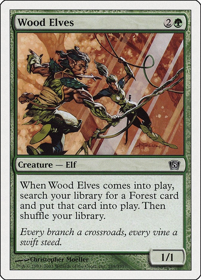 Image for Wood Elves (289) - Magic: The Gathering
