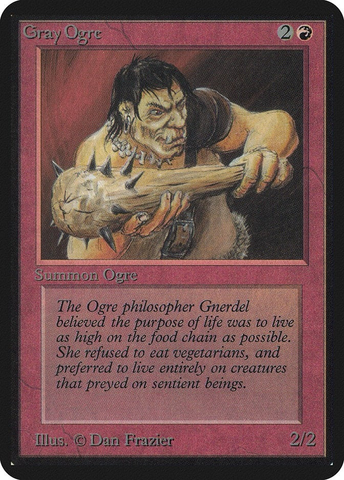 Image for Gray Ogre - Magic: The Gathering