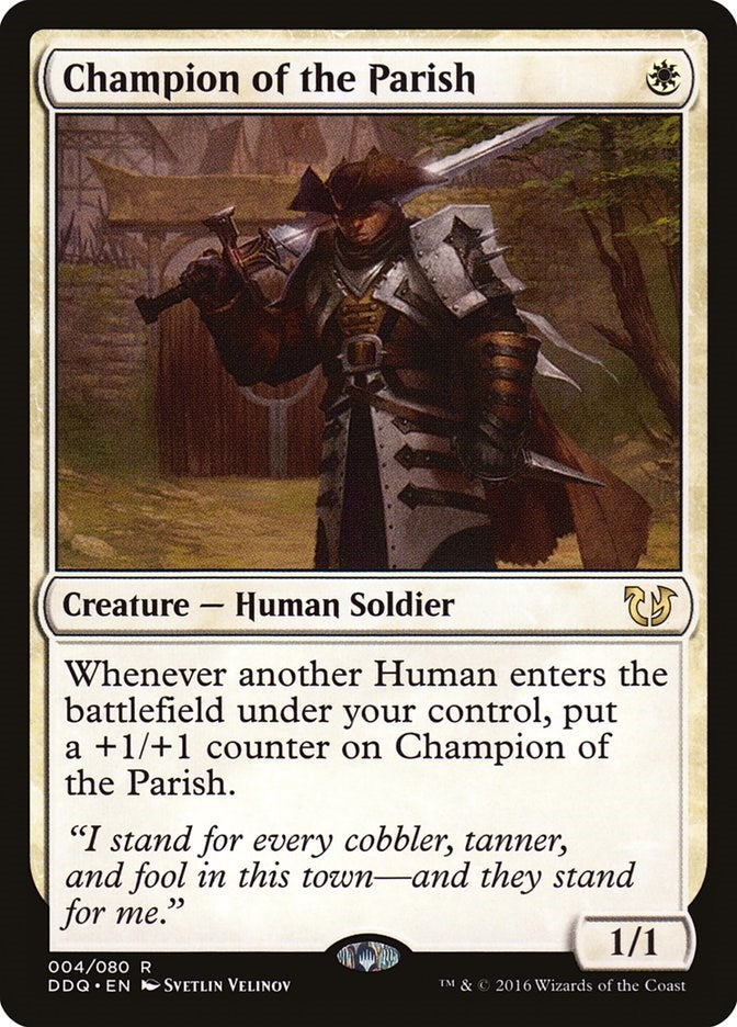Image for Champion of the Parish (4) - Magic: The Gathering