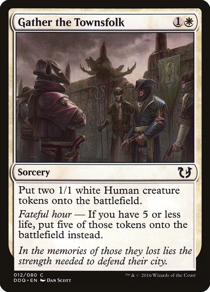 Image for Gather the Townsfolk (12) - Magic: The Gathering