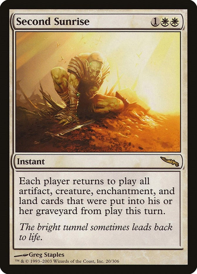 Image for Second Sunrise (20) - Magic: The Gathering