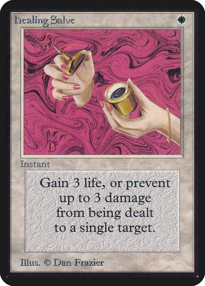 Image for Healing Salve - Magic: The Gathering