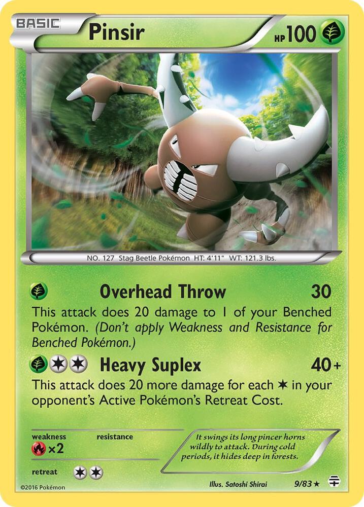Image for Pinsir (9/83) (GEN) - Pokemon