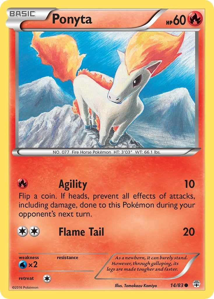 Image for Ponyta (14/83) (GEN) - Pokemon