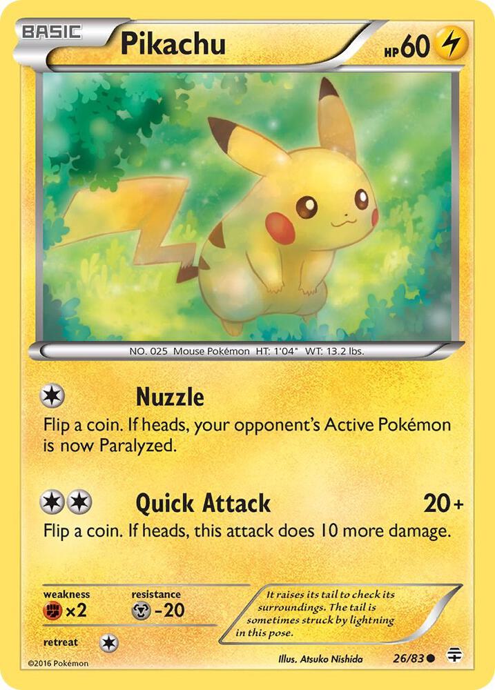 Image for Pikachu (26/83) (GEN) - Pokemon