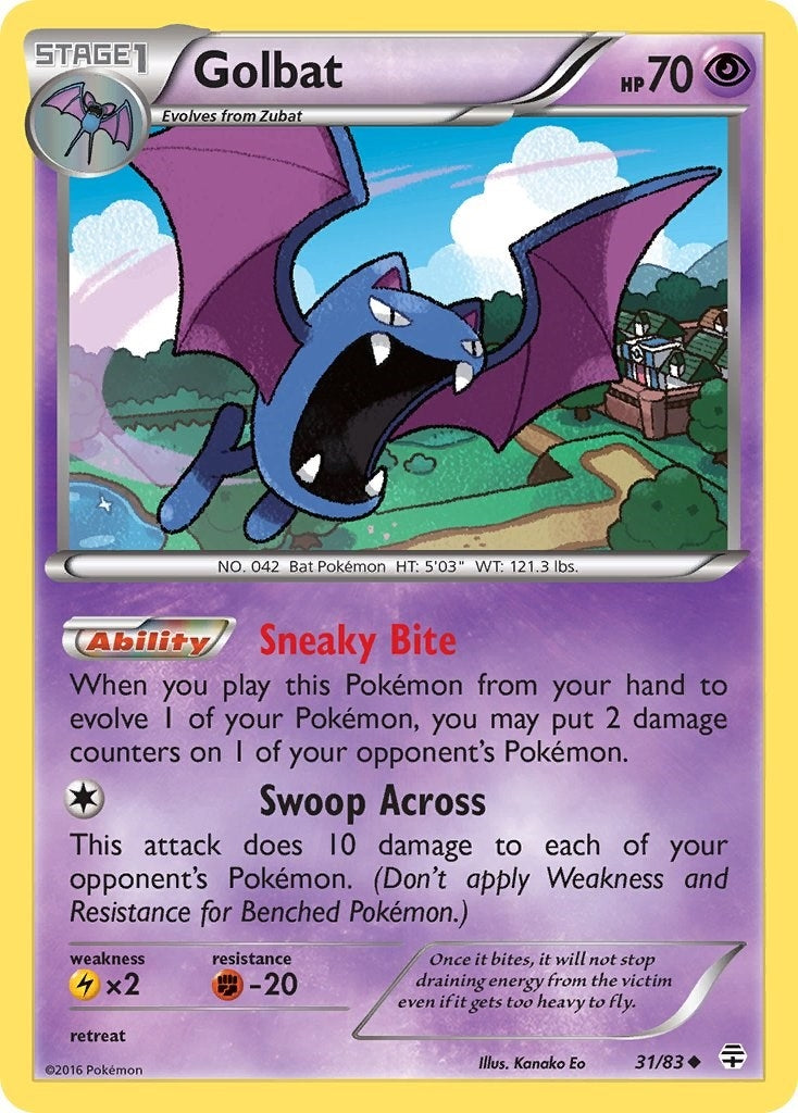 Image for Golbat (31/83) (GEN) - Pokemon
