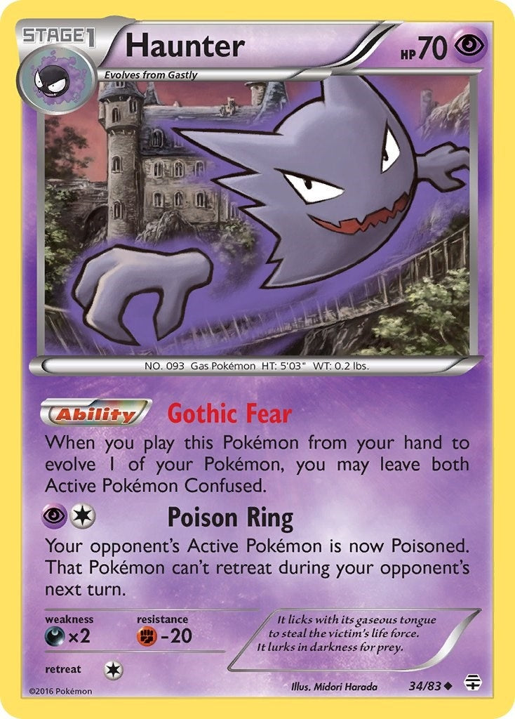 Image for Haunter (34/83) (GEN) - Pokemon
