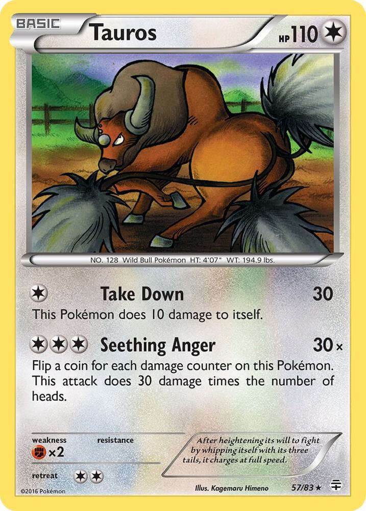 Tauros (57/83) (GEN)