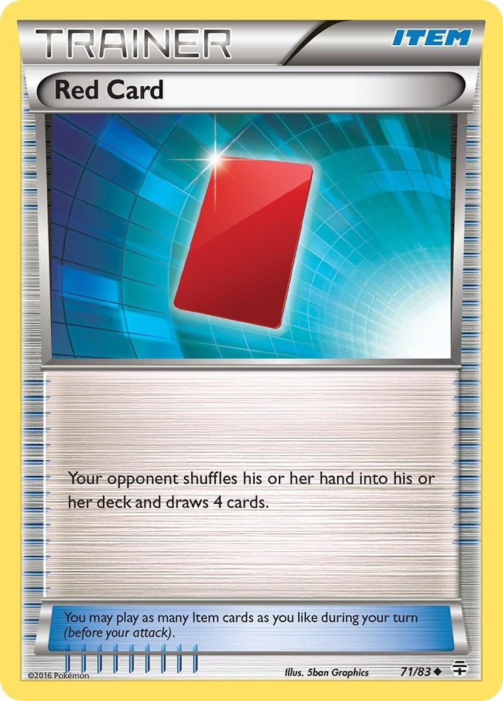 Image for Red Card (71/83) (GEN) - Pokemon