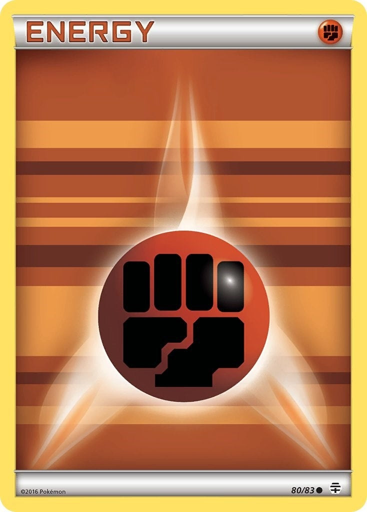 Image for Fighting Energy (80/83) (GEN) - Pokemon
