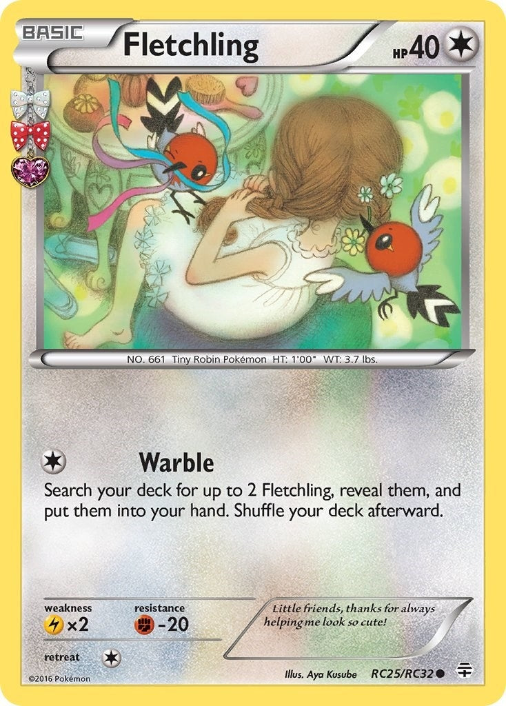 Image for Fletchling (RC25/RC32) (GEN) - Pokemon