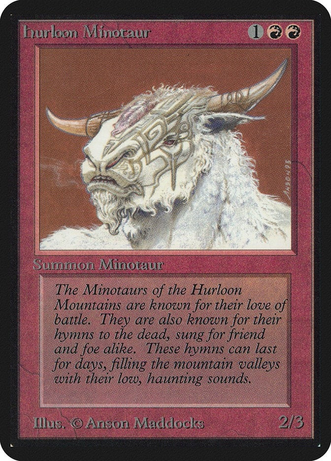 Image for Hurloon Minotaur - Magic: The Gathering