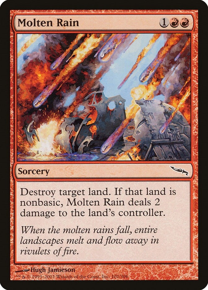 Image for Molten Rain (101) - Magic: The Gathering