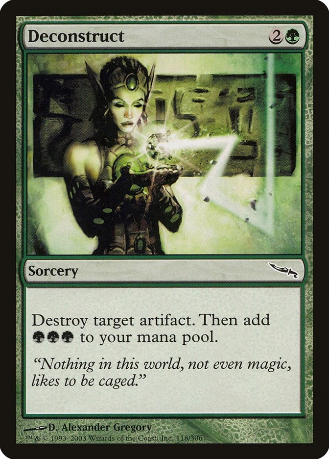Image for Deconstruct (118) - Magic: The Gathering