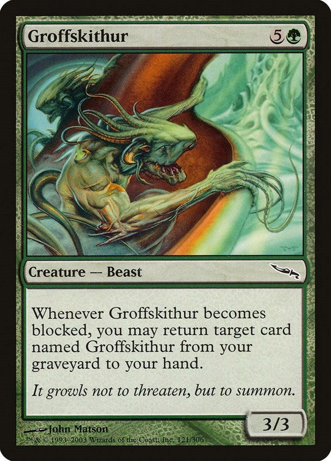 Image for Groffskithur (121) - Magic: The Gathering