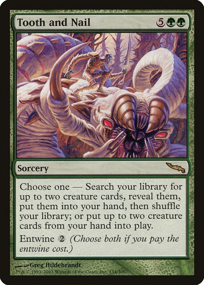 Image for Tooth and Nail (134) - Magic: The Gathering