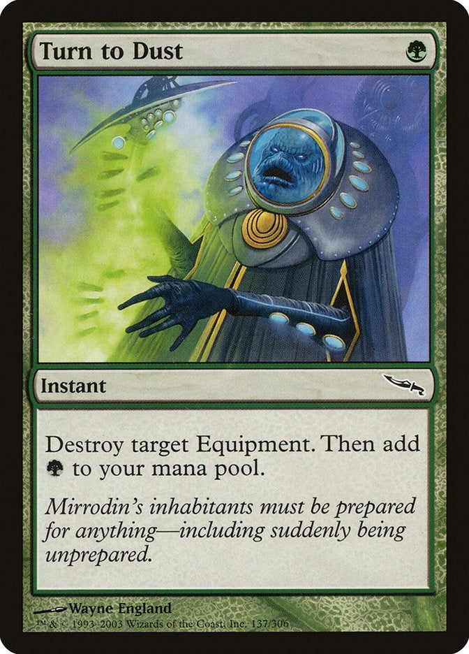 Image for Turn to Dust (137) - Magic: The Gathering