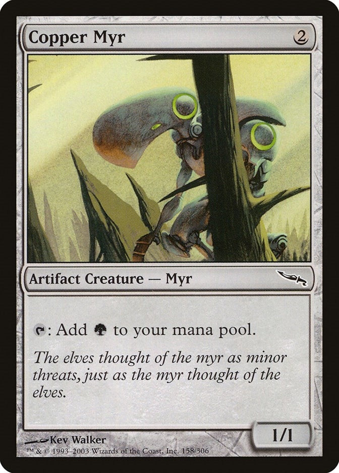 Image for Copper Myr (158) - Magic: The Gathering