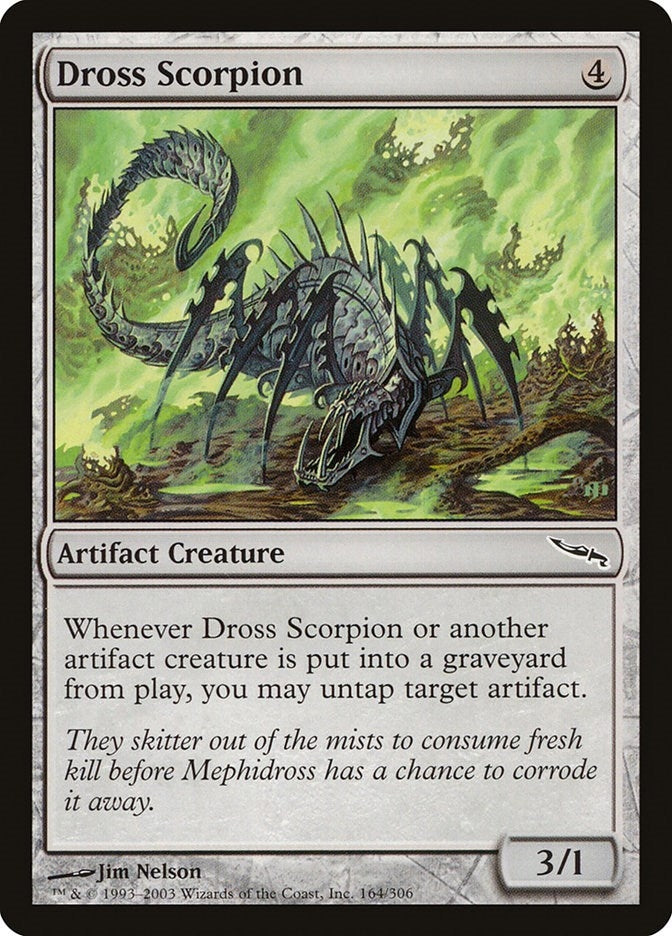 Image for Dross Scorpion (164) - Magic: The Gathering
