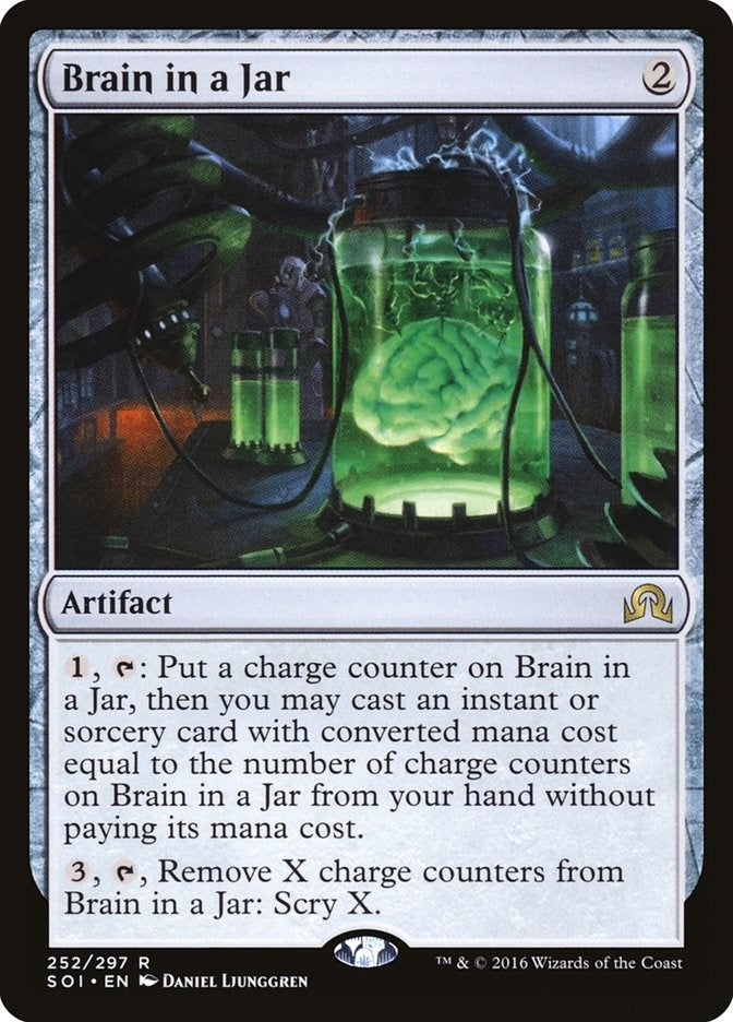 Image for Brain in a Jar (252) - Magic: The Gathering